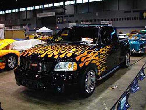 Alex's Flamed Ford